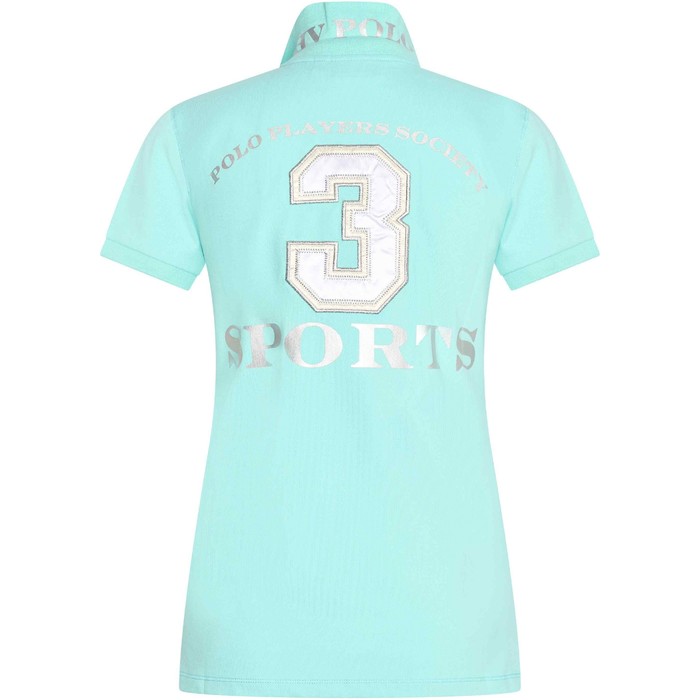 2023 HV Polo Womens Favouritas EQ Polo Shirt 403390002 - Tiffany